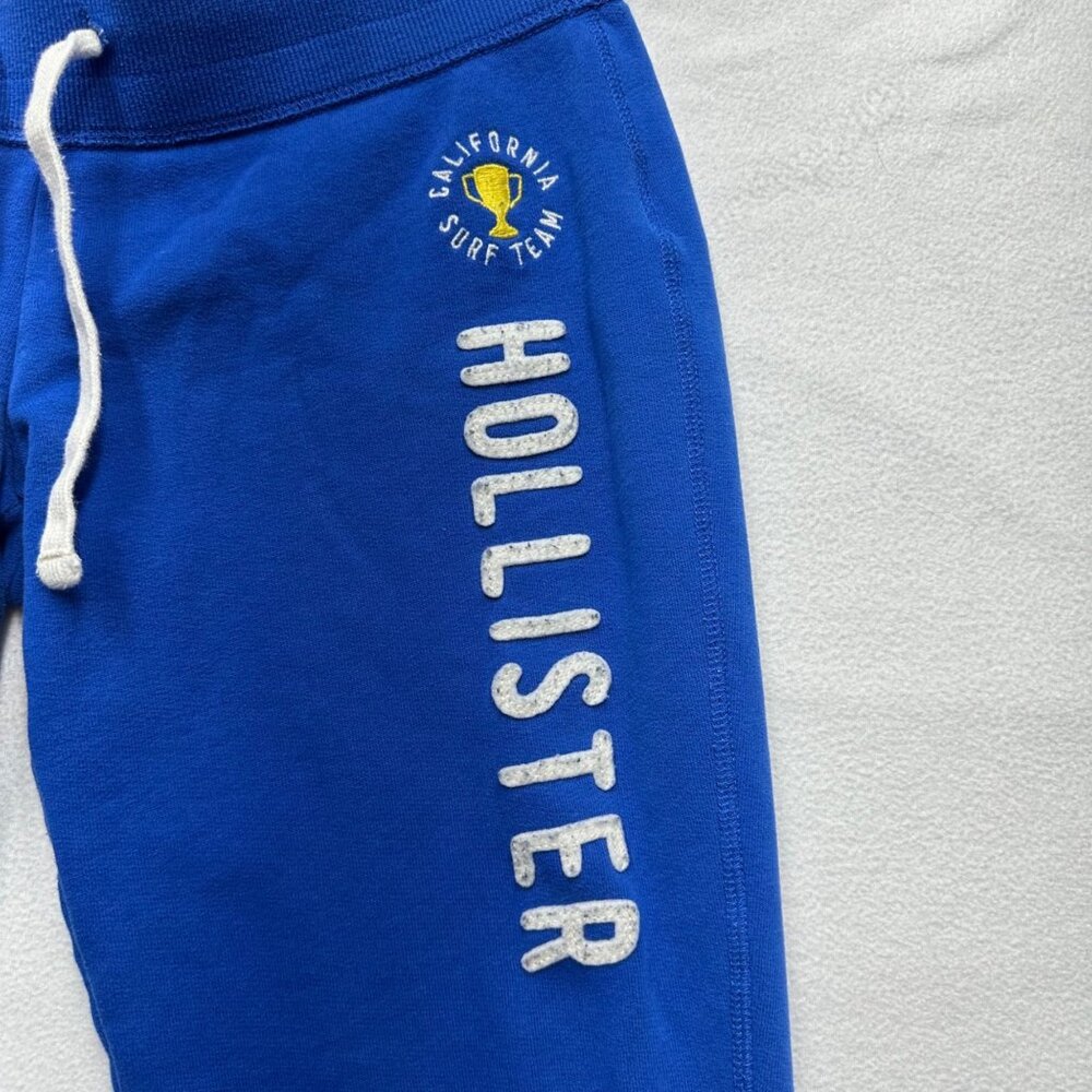 💙Hollister Womens Small Royal Blue Sweatpants Vintage Y2K Low Rise Lightweight💙 - Picture 6 of 11